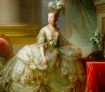 <p>Turns out Marie Antoinette's sumptuous wedding dress was made with <a rel="nofollow noopener" href="https://people.howstuffworks.com/why-was-marie-antoinette-wedding-dress-so-scandalous.htm" target="_blank" data-ylk="slk:incorrect measurements;elm:context_link;itc:0;sec:content-canvas" class="link ">incorrect measurements</a>, and didn't fit her. Her shift was even visible from behind!</p><p><a rel="nofollow noopener" href="http://leahmariebrownhistoricals.blogspot.com/2011/05/i-do-wedding-of-louis-and-antoinette.html" target="_blank" data-ylk="slk:Apparently;elm:context_link;itc:0;sec:content-canvas" class="link ">Apparently</a>, the Duchess of Northumberleand said, "the corps of her robe was too small and left quite a broad stripe of lacing and shift quite visible, which had a bad effect between two broader stripes of diamonds. She really had quite a load of jewels." </p>