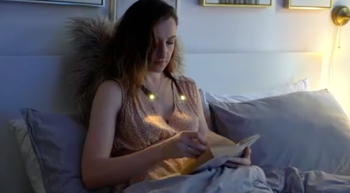 Over 71,000 Shoppers Love This Neck Reading Light on Sale for 27% Off