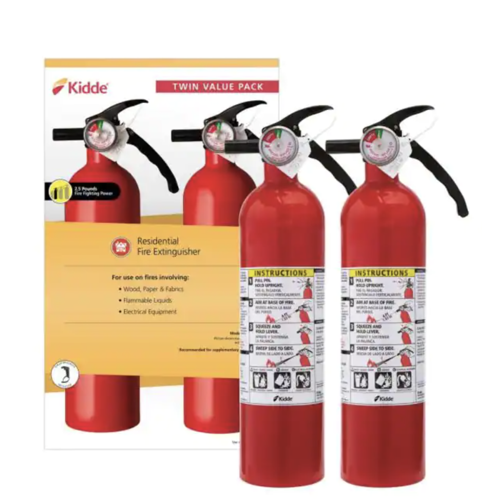 Kidde Basic Use Fire Extinguisher 2-Pack