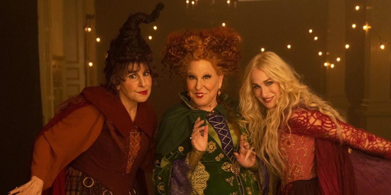 kathy najimy, bette midler, sarah jessica parker, hocus pocus 2