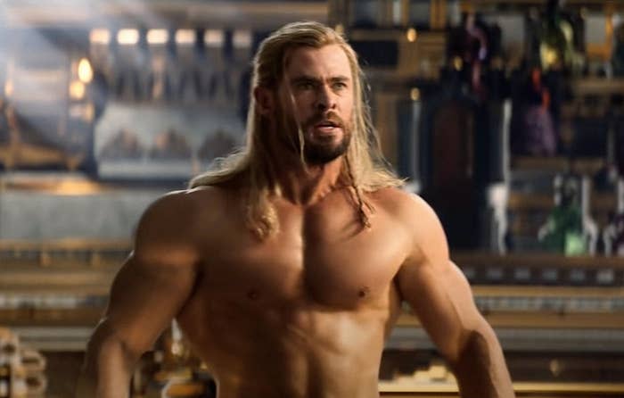 Chris Hemsworth in Thor: Love and Thunder