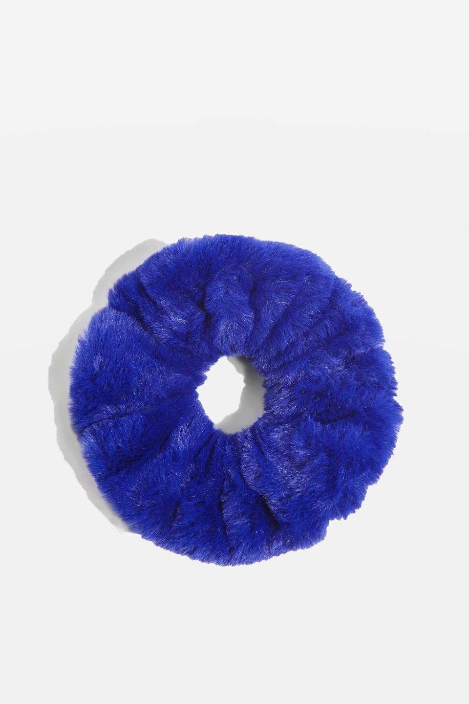 Faux Fur Scrunchie