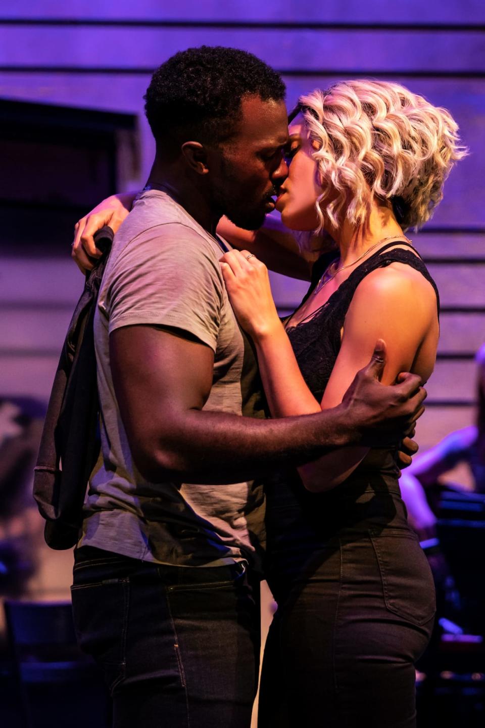 <div class="inline-image__caption"><p>Joshua Henry and Ciara Renée in “The Wrong Man.”</p></div>