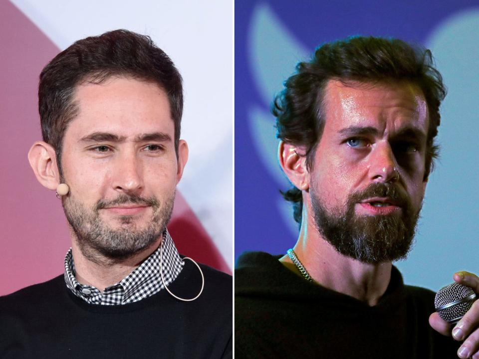 Kevin Systrom Jack Dorsey