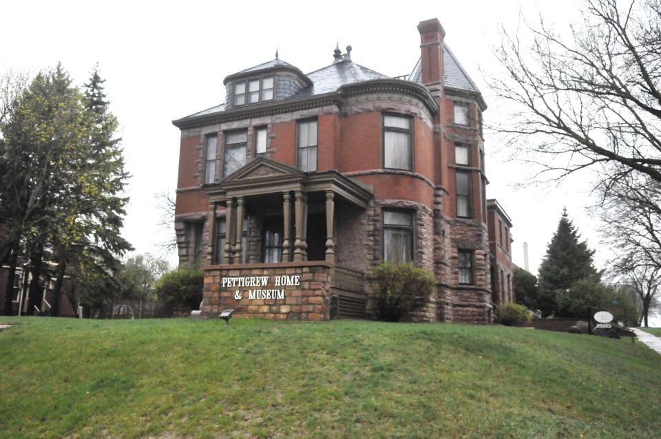 The Pettigrew Home & Museum on 8th Street and Duluth Avenue in Sioux Falls on April 15, 2024.