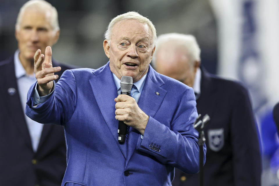 This is a huge upcoming season for Jerry Jones and the Cowboys. Does that mean they'll make big moves in free agency? (Photo by Matthew Pearce/Icon Sportswire via Getty Images)