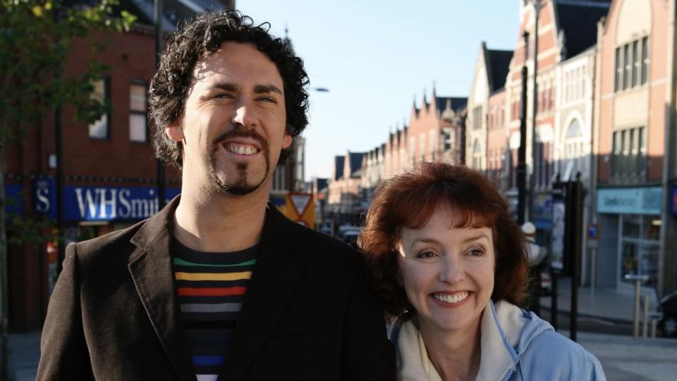 Robert Wilfort as Jason and Melanie Walters as Gwen in Gavin & Stacey.