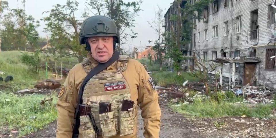 Yevgeny Prigozhin, the founder of the Wagner private-mercenary group.