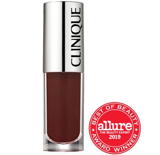 Clinique Pop Splash Lip Gloss in shade "Espresso Pop" has 94 reviews and 10,000 "loves".&nbsp;It's an ultra-hydrating, non-sticky lip gloss that provides a pop of color and shine. <strong>Find it for $20 at <a href="https://fave.co/2MNgbAx" target="_blank" rel="noopener noreferrer">Sephora</a>.</strong>