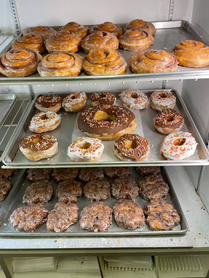 Doughnuts at Jeff's Donuts.