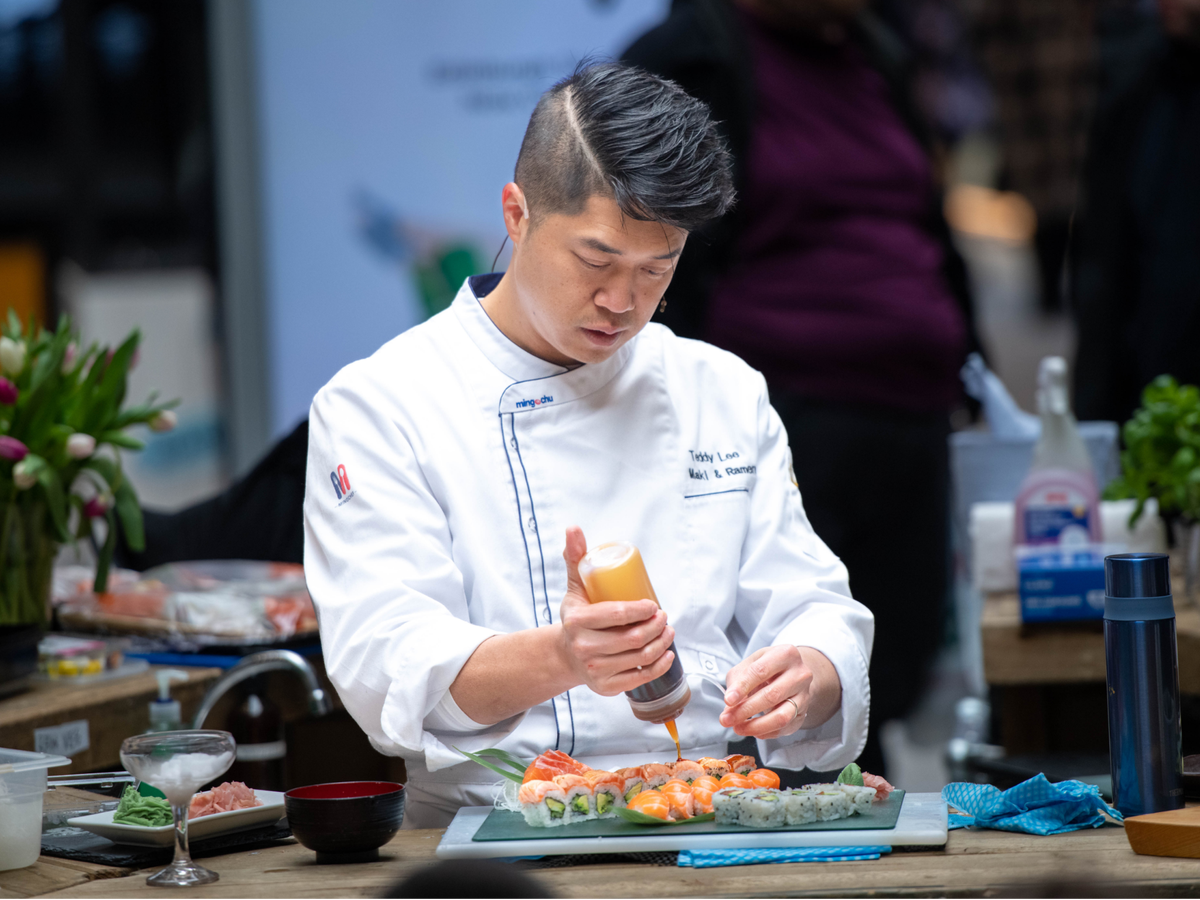 Teddy Lee will be giving cooking demos in Edinburgh (St James Quarter)