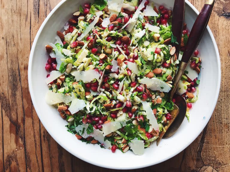 Shaved Brussel Sprout Salad