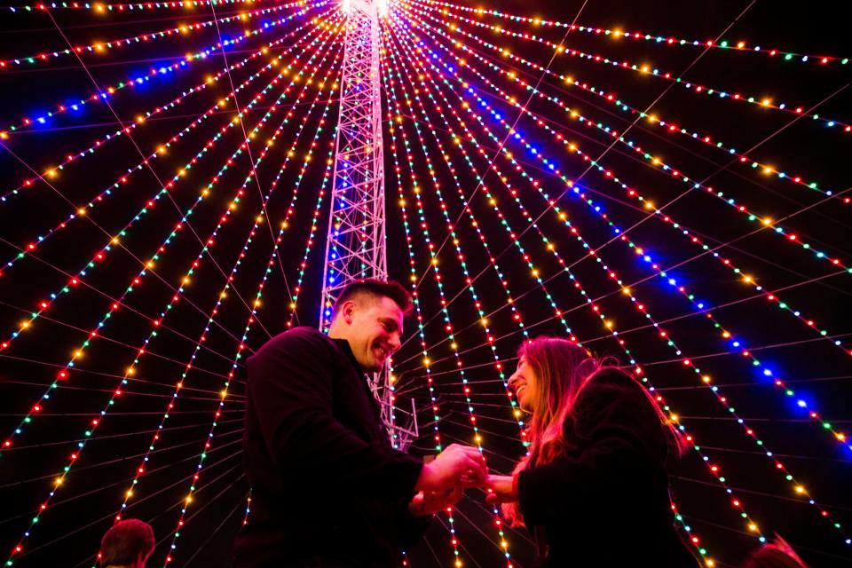 The Zilker Holiday Tree will light up nightly starting on Nov. 27.