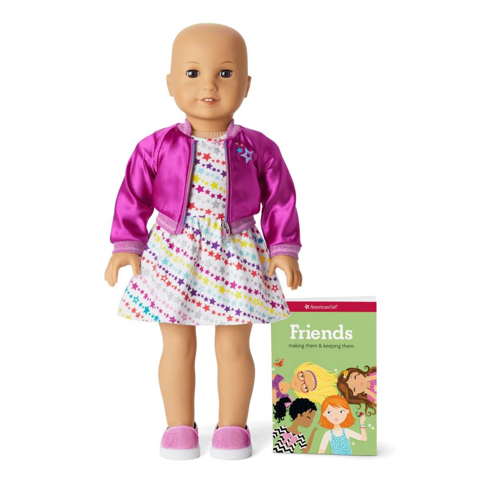 9) There's even a bald doll.