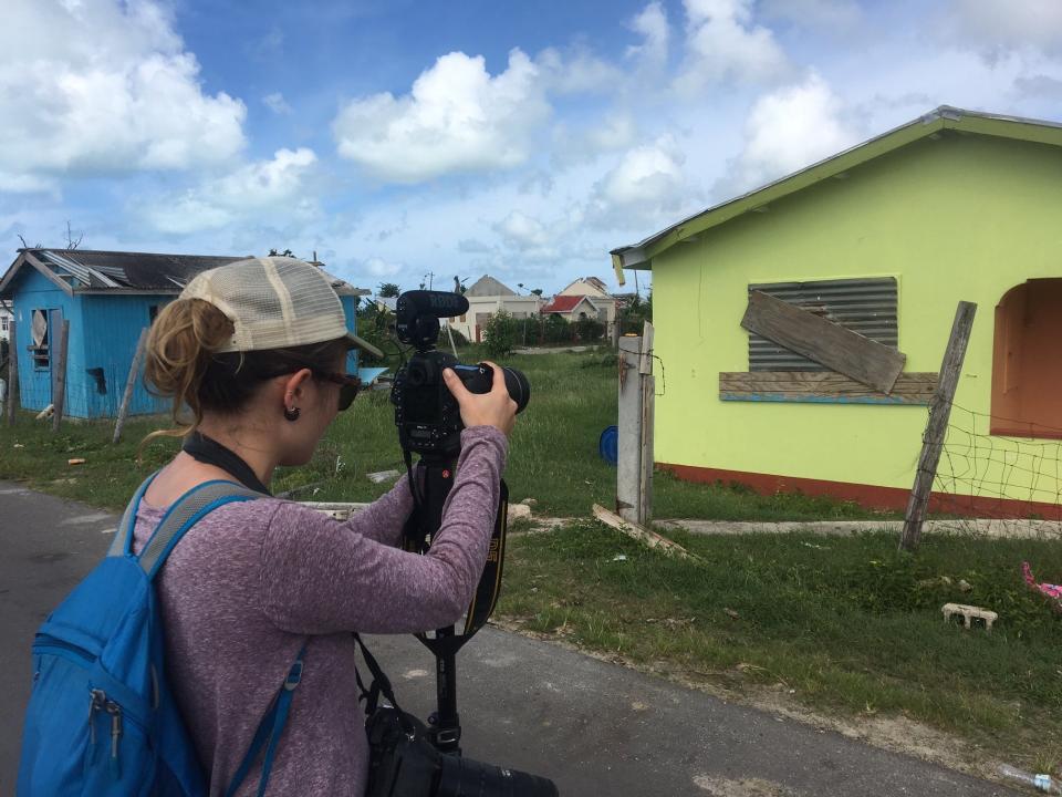 Asheville Citizen Times photojournalist Angie Wilhelm captures scenes of devastation in Antigua and Barbuda in November 2017, just after Hurricane Irma.