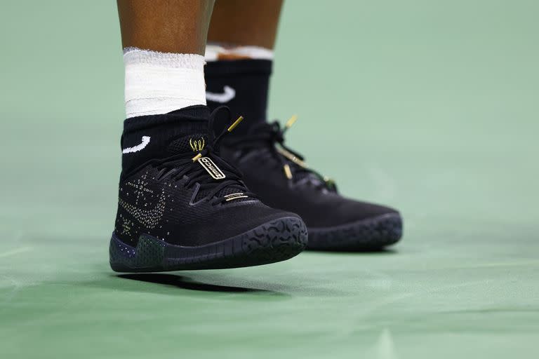 El detalle de las zapatillas que empleó Serena Williams 