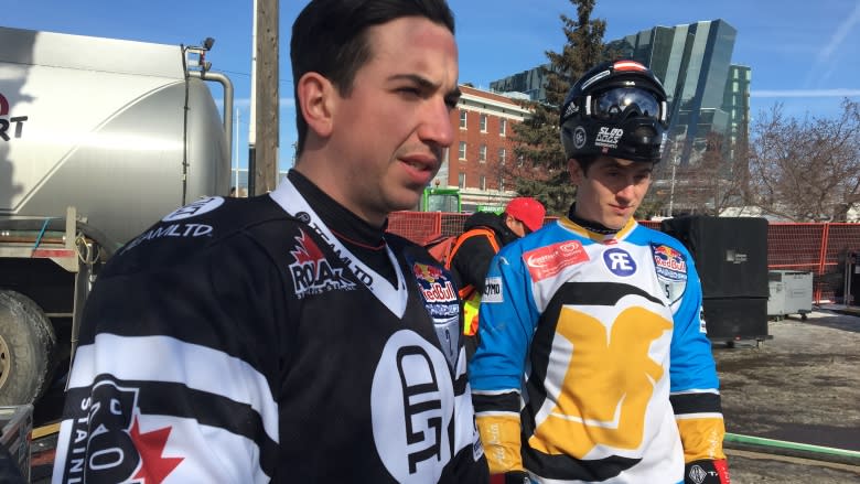 Red Bull Crashed Ice racers chomping at the bit to get on Edmonton track