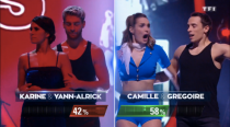 <p>Malgré de très belles performances ce soir, c’est Karine Ferri qui quitte l’aventure de “Danse avec les stars”. Grâce au public, Camille Lou obtient son ticket pour la grande finale de cette saison 7 !</p>