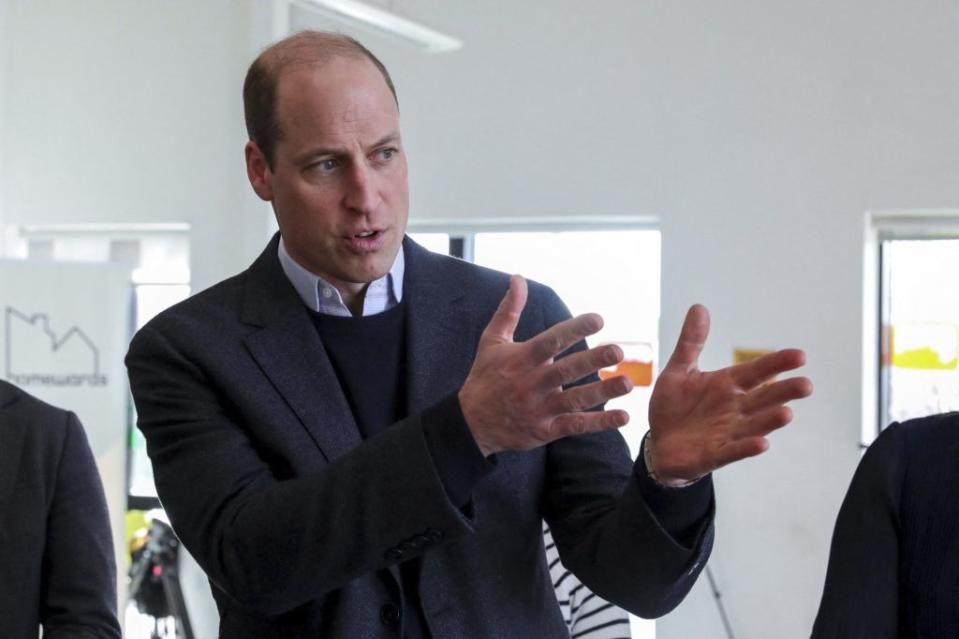 Prince William returned to social media Wednesday for the first time since his wife announced her cancer diagnosis. AP