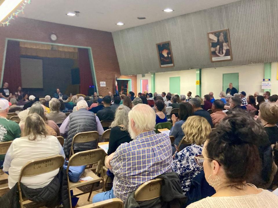 Turnout among eligible delegates was high at the Pueblo County Democratic Party Assembly on March 16, 2024.