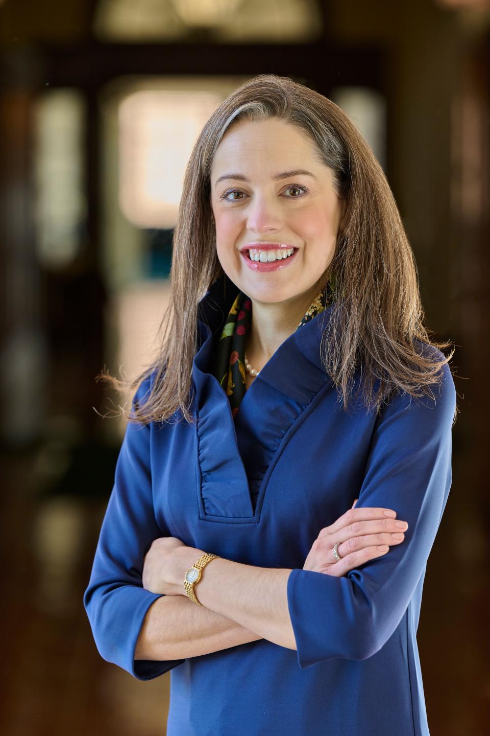 Sarah D. A. Baker will become Tower Hill School's newest head of school on July 1. She is the eleventh individual to hold the title in the school's 103-year history.