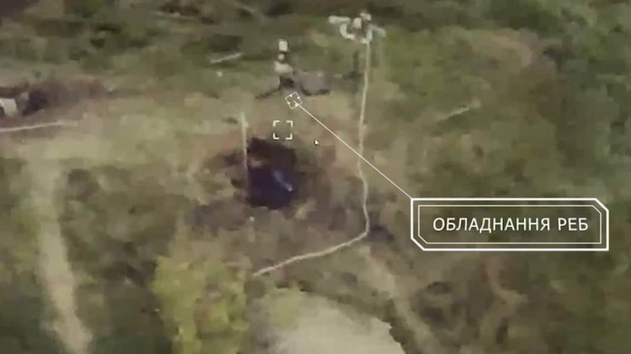 Russian electronic warfare system. Photo: Screenshot from video by SBGS