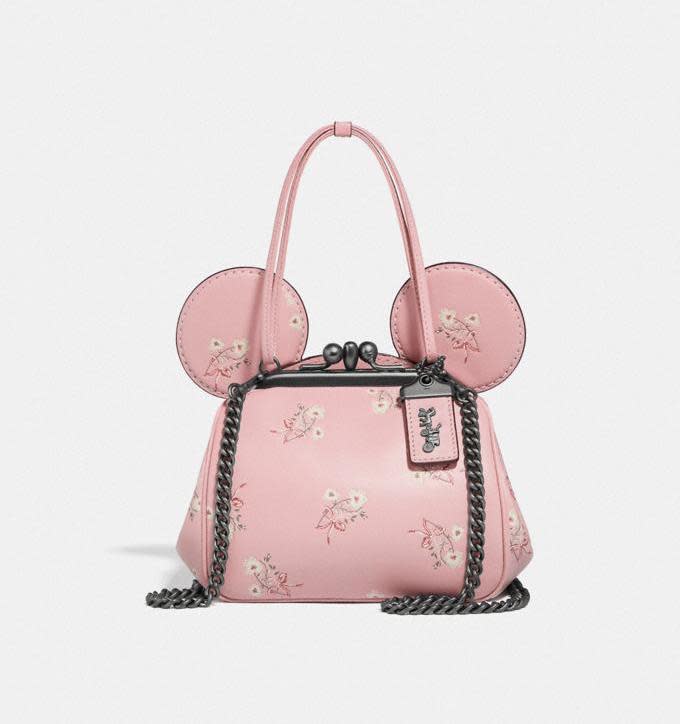 Disney X Coach Minnie Mouse Kisslock Bag. Image via Coach.