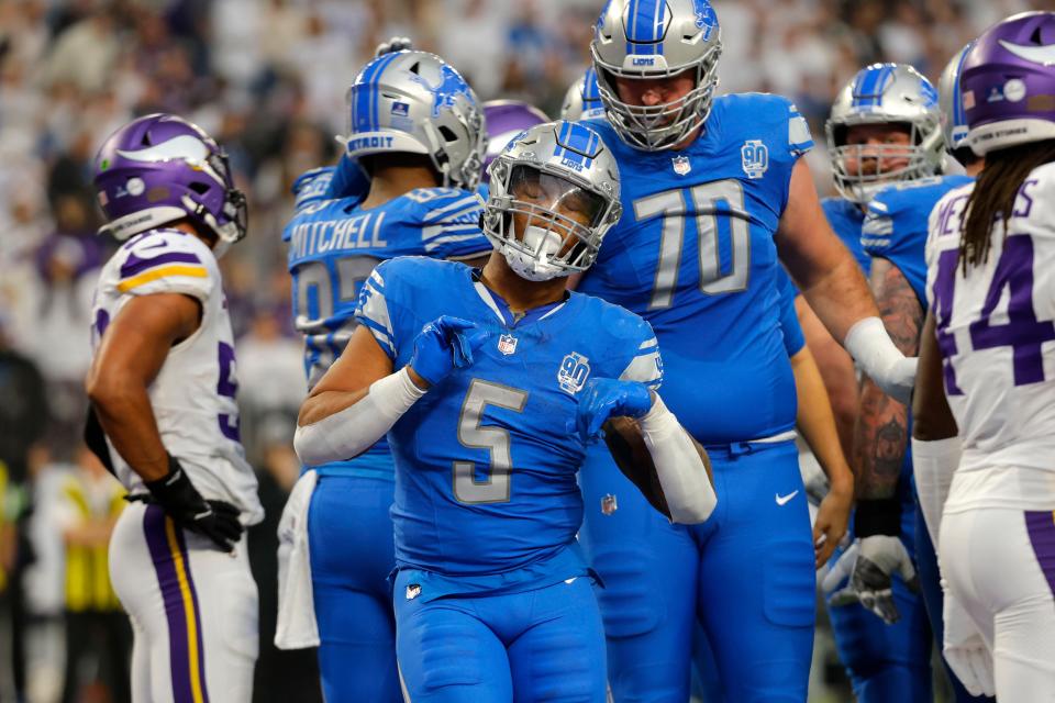 Will David Montgomery and the Detroit Lions beat the Minnesota Vikings in NFL Week 18 on Sunday?