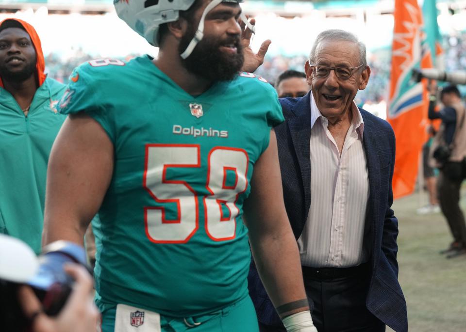 Stephen Ross, owner of the Miami Dolphins and The Related Cos., is a key player in the proposal to bring a University of Florida graduate campus to downtown West Palm Beach. Green told The Palm Beach Post that the deal "is in terrible trouble."