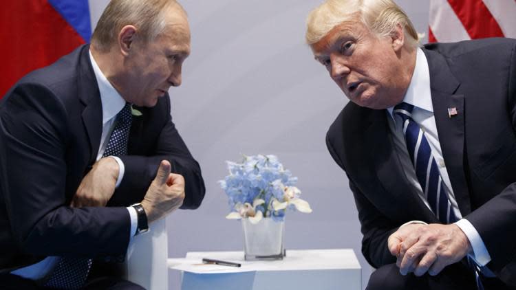 A Vox caller questions President Donald Trump's judgment when it comes to Russia's president.