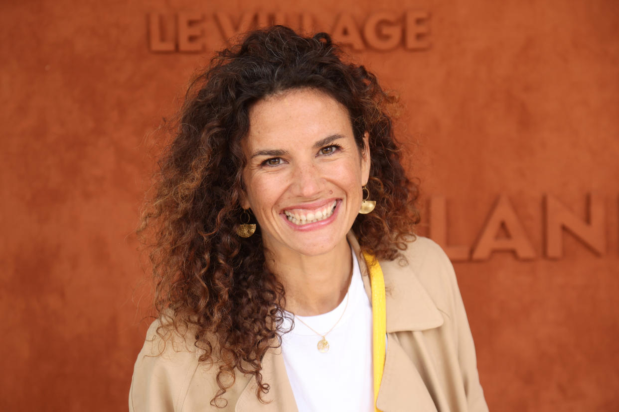 PARIS, FRANCE - MAY 28: Barbara Cabrita attends the French Open 2022 at Roland Garros on May 28, 2022 in Paris, France. (Photo by Jean Catuffe/Getty Images)