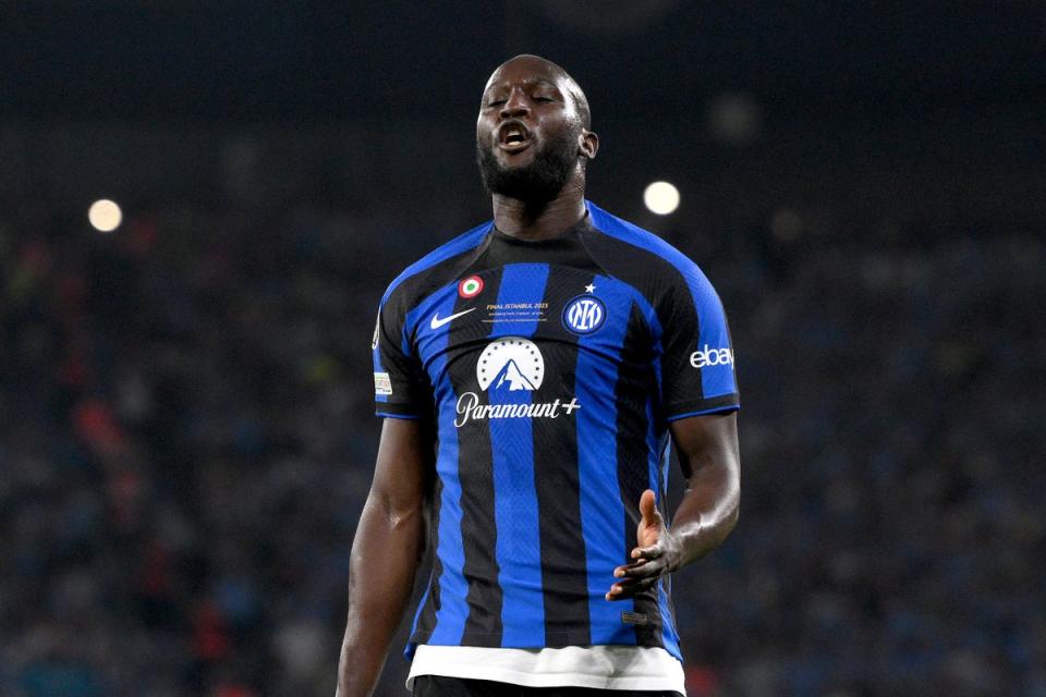 Romelu Lukaku did not have the killer instinct in the Champions League final against Manchester City (Getty Images)