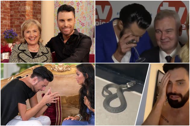 Rylan Clark's most iconic moments (Photo: Shutterstock/ITV/Instagram)