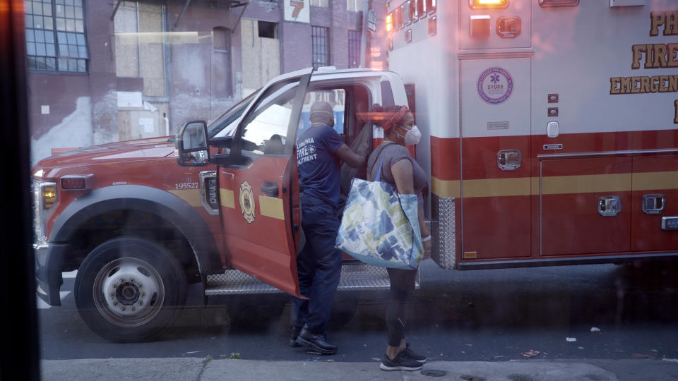 Image: Ambulance (Ed Ou / NBC News)