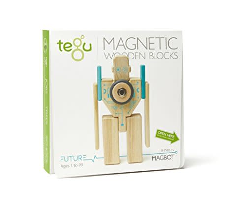 Tegu Robo Magnetic Wooden Block Set (Amazon / Amazon)