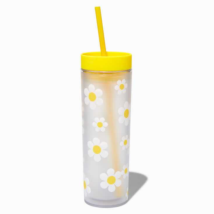 <p><a href="https://go.redirectingat.com?id=74968X1596630&url=https%3A%2F%2Fwww.claires.com%2Fus%2Fyellow-daisy-tumbler-294672.html&sref=https%3A%2F%2Fwww.womansday.com%2Frelationships%2Fdating-marriage%2Fg44286046%2Ffive-year-anniversary-gift-ideas%2F" rel="nofollow noopener" target="_blank" data-ylk="slk:Shop Now;elm:context_link;itc:0;sec:content-canvas" class="link ">Shop Now</a></p><p>Yellow Daisy Tumbler</p><p>$14.99</p><p>claires.com</p><span class="copyright">Claire's</span>