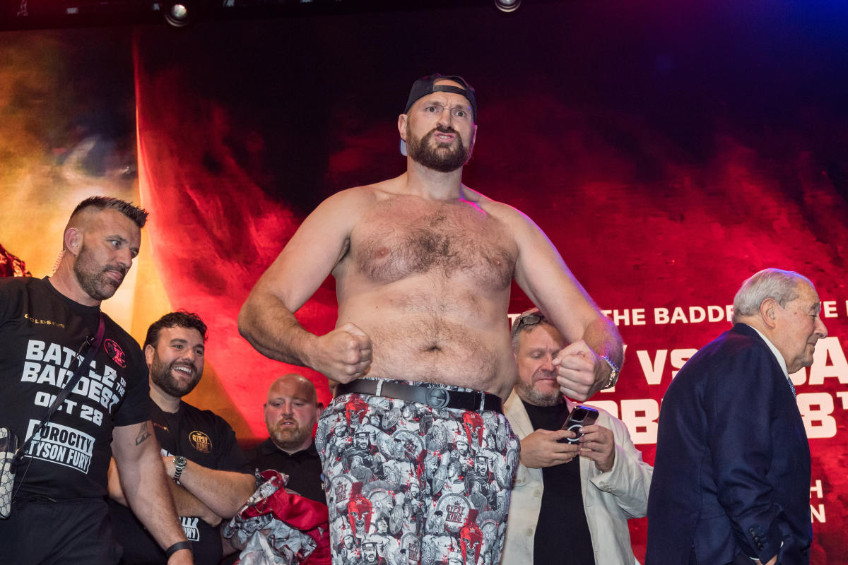 Tyson Fury, un homme massif ainsi qu’un grand favori du rêve de boxe de KO Francis Ngannou