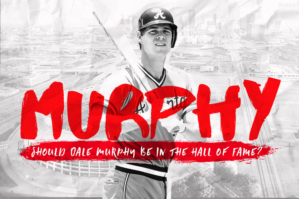 Dale Murphy gets another shot at the Hall of Fame this month. (Amber Matsumoto / Yahoo Sports)