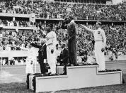 <p>Nazi dictator Adolf Hitler envisioned the 1936 Berlin Olympiad as a showpiece for blonde, blue eyed aryans. Unfortunately for Hitler, black American runner Jesse Owens flipped the script, winning four gold medals and besting the “ubermen.” It was too much for the Fuhrer who refused to meet Owens. </p>