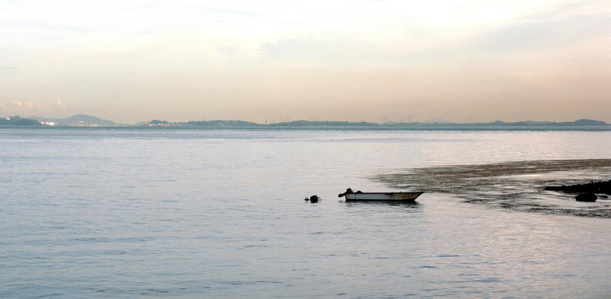 Sisters' islands on the south of Singapore's mainland.