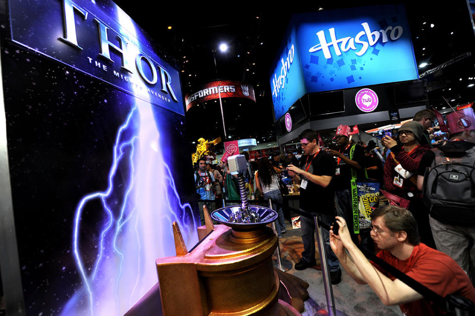 2010 Comic Con Thor display