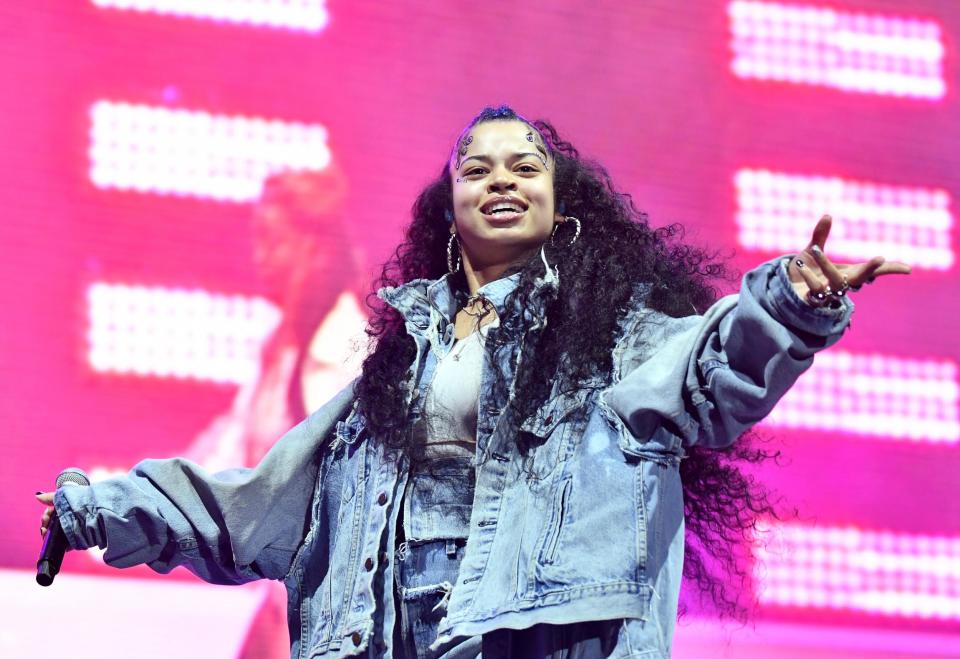 Ella Mai sings with Ed Sheeran on track Put It All on Me. (Getty)