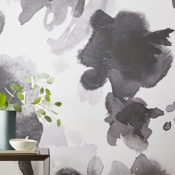 12) The Flowers Removable Wallpaper