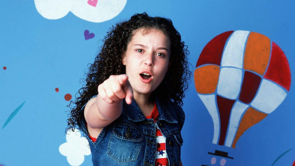 Dani Harmer in 'The Story of Tracy Beaker'. (Credit: BBC)