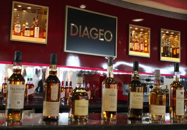 Diageo investment plan