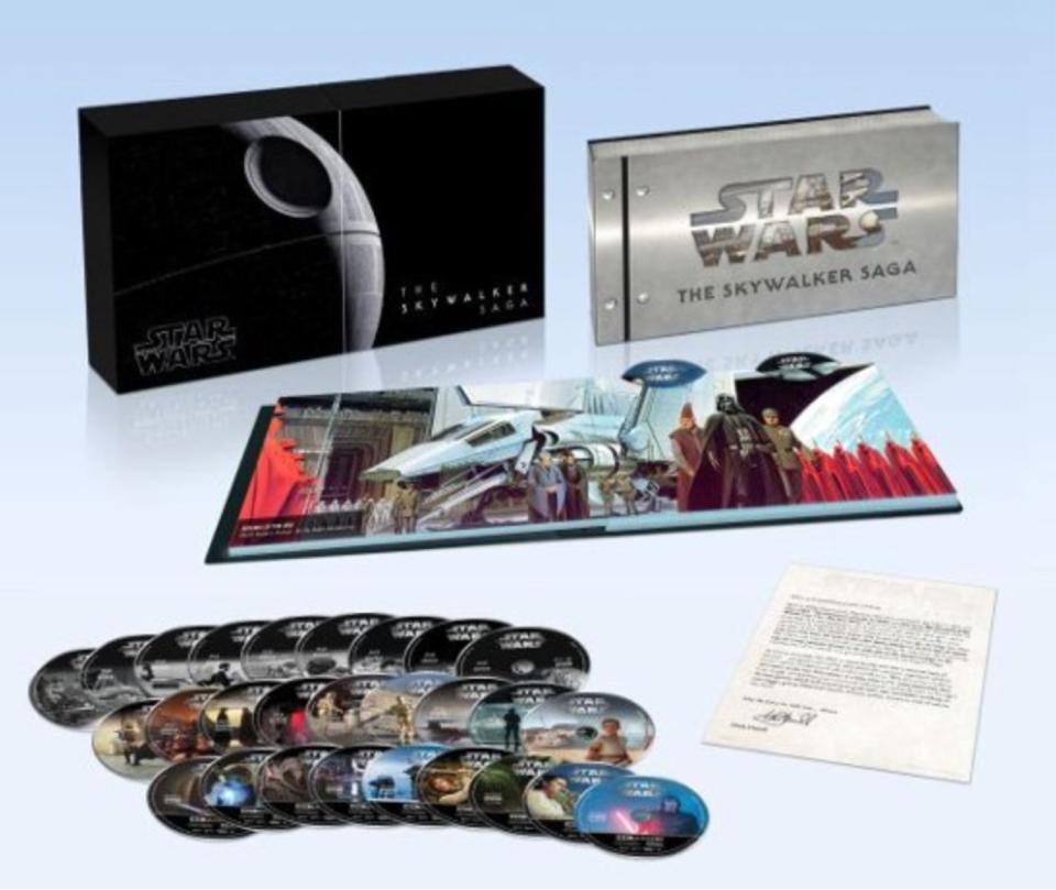 Skywalker Saga DVD Blu-Ray 4K Set
