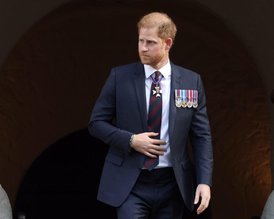 Prince Harry reportedly stayed at a hotel in London this week. GC Images