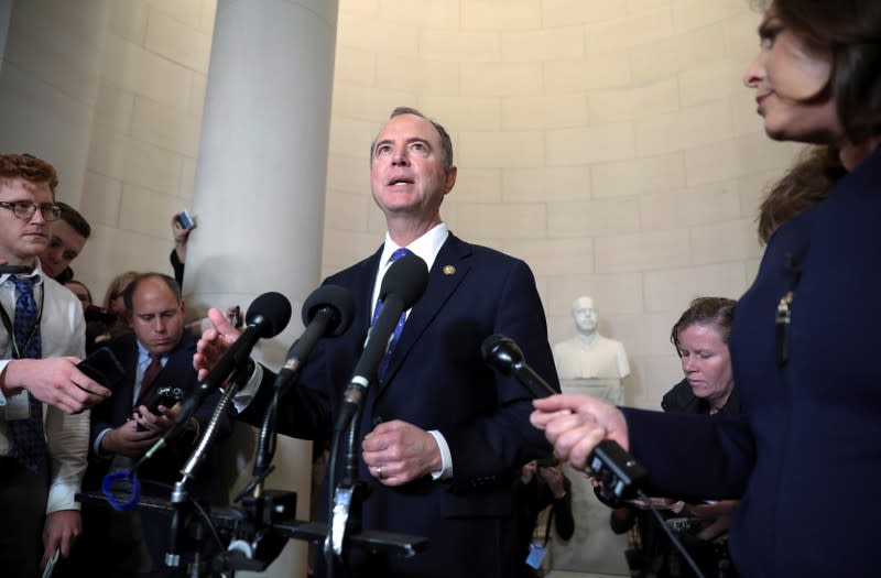 U.S. Ambassador to EU Sondland testifies at House Intelligence Committee hearing on Trump impeachment inquiry on Capitol Hill in Washington