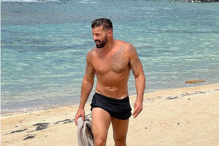 Al borde de la censura: Ricky Martin publicó un video en sus redes y enloqueció a sus fans