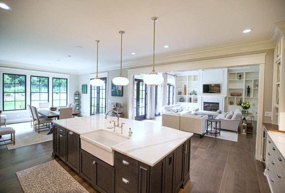 The kitchen in Mark and Pam Orlando Zanni's home. Aug. 18, 2020